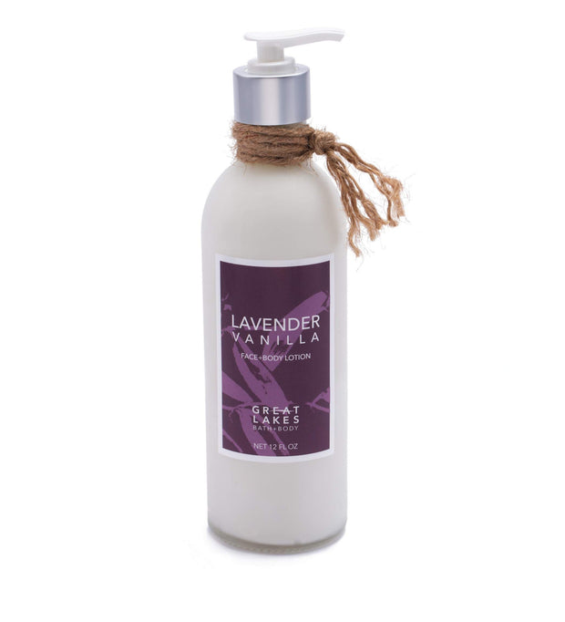 Lavender Vanilla Lotion - Great Lakes Bath & Body