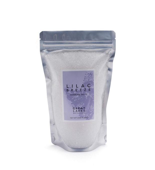 Lilac Breeze Soaking Salts - Great Lakes Bath & Body